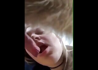 Nice blowjob video featuring a kinky babe in UHD