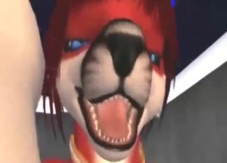 Furry sex with a bunch of gape, bunch of orgasms